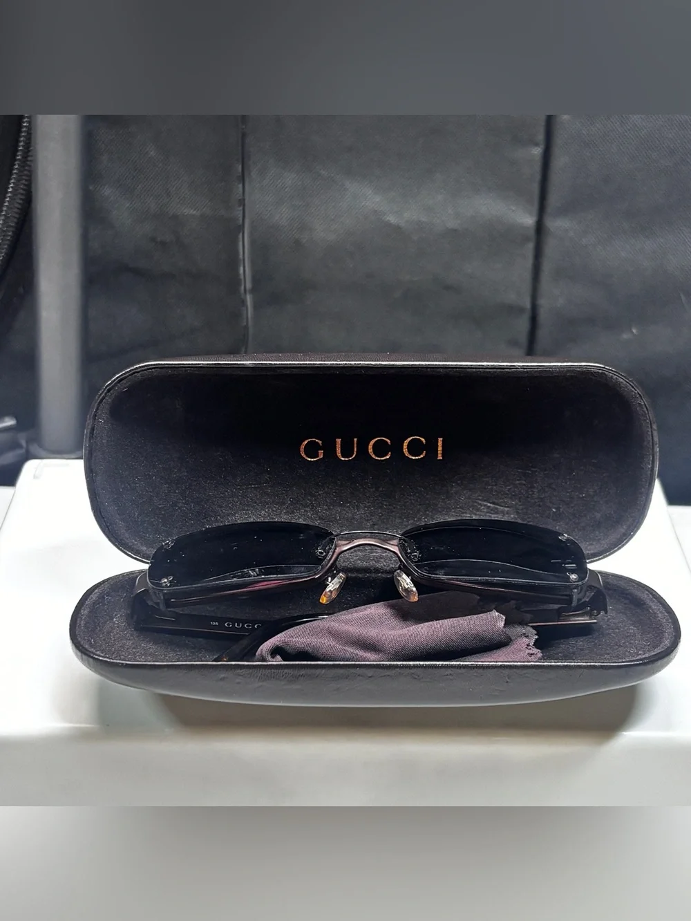 GUCCI GG 2769/STRASS NDE BROWN GUNMETAL AUTHENTIC FRAMES EYEGLASSES frames only